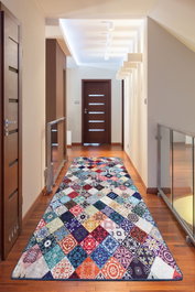 Conceptum Lively Djt Alfombra de Pasillo Multicolor 80 x 300 cm